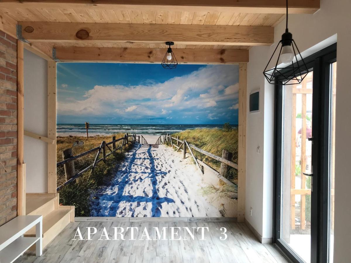 Patyki Kamyki Apartman Ustka Kültér fotó